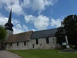 The church in Tourville-la-Campagne