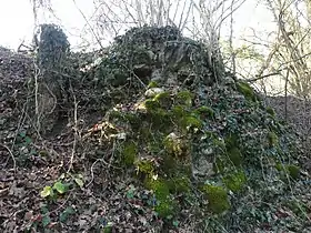 The Eastern side of the tower ruins