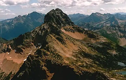 Tower Mountain seen from Golden Horn