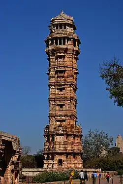 Vijay Stambha at Chittorgarh fort