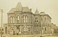 The first Town Hall c. 1890 prior to southern addition.