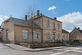 Town hall of La Croisille-sur-Briance