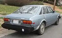 Toyota Corona LE (RT135) liftback (United States, facelift)