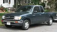 1998–2000 Tacoma Xtracab 2WD(flush headlamps, first updated grille)