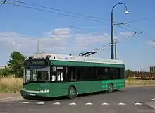 Image 97Solaris trolleybus in Landskrona, Sweden (from Trolleybus)