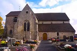 The church in Trécon