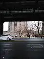 View of Tracey Towers from Mosholu Parkway.