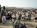 Image 6Traders at a fish market on the Gambian coast
