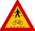 K-44Common pedestrian and cyclist crossing