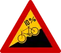 Κ-45δSteep hill upwards for cyclist