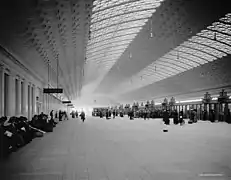 Train concourse, circa 1915