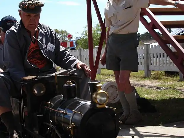 Clara - Live Steam Model As Constructed and Driven by Davey McFarlane