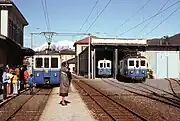 The station in 1978