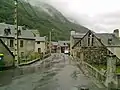 The narrow streets of the village of Tramezaïgues