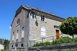 The town hall in Trampot