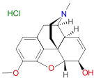 Chemical structure of transisocodeine.