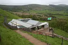 Image 1The visitor centre and office complex (from Treak Cliff Cavern)