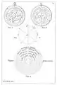 The nine spheres, rete fixing the time of day at 9 am, rete at 20:08, elevation of the pole