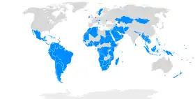 Image 55UN vote on adoption of the Treaty on the Prohibition of Nuclear Weapons on July 7, 2017  Yes   No  Did not vote (from Nuclear weapon)