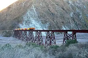 El Toro viaduct, between Campo Quijano and El Alisal