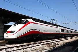 Frecciabianca operates on main lines by Trenitalia. Stops in big cities.