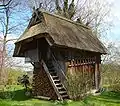 Renovated old Treppenspeicher storage barn