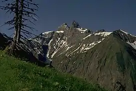 The Trettachspitze from the Hierenalpe