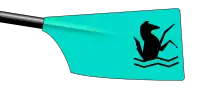 Trevelyan College Boat Club: turquoise with black logo