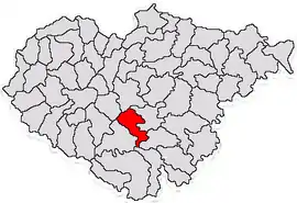 Location in Sălaj County