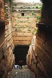 A well at Trikuteshwara temple in Karnataka