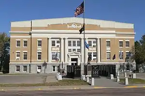 Tripp County courthouse in Winner