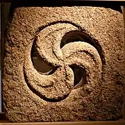 Triskelion of the oppidum of Coeliobriga (Galicia)