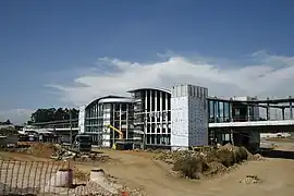 Trofa train station under construction