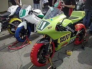 TTXGP bikes at Isle of Man TT 2009