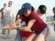 Image 10Tug of war is an easily organized, impromptu game that requires little equipment. (from Game)