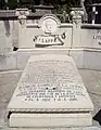 Tomb of Mariano José de Larra and Ramón Gómez de la Serna in the Cementerio de San Justo