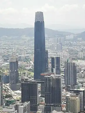 Skyline of TRX on March 2023