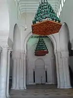 Central nave of the prayer hall