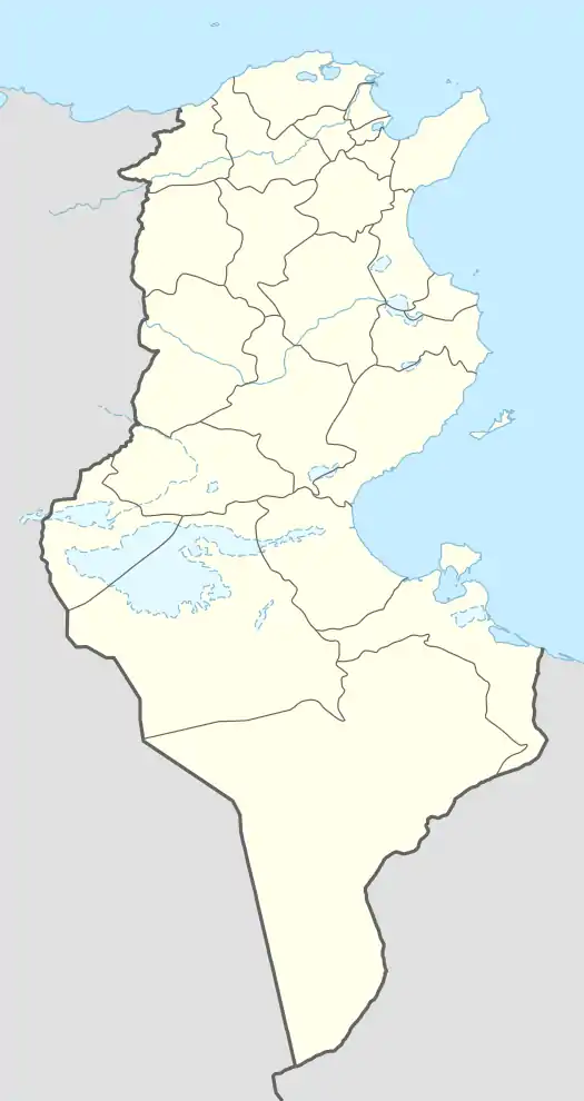 Zama (Tunisia) is located in Tunisia