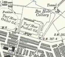 An Ordnance Survey map