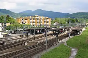 Canopy-covered platforms