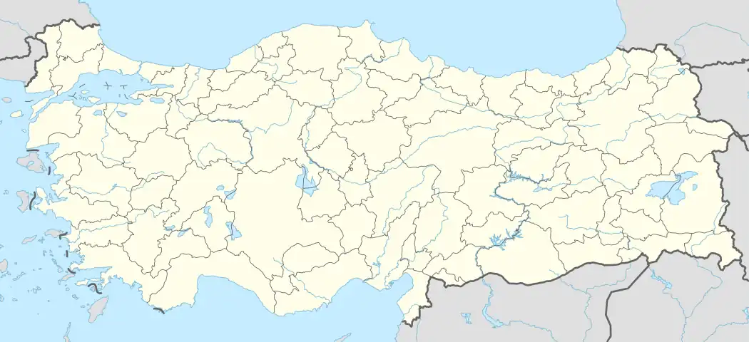 Kaklık is located in Turkey