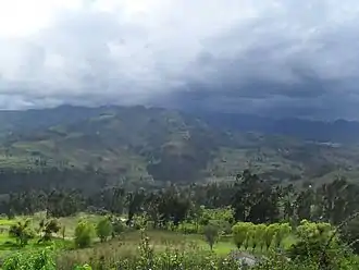 Landscape around Turmequé