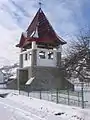 The bell tower in Gemenea