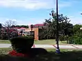 Tuskegee University campus partial view of the "Valley" and the Kellogg Hotel & Conference Center