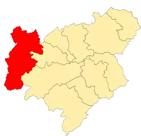 Location of the ward