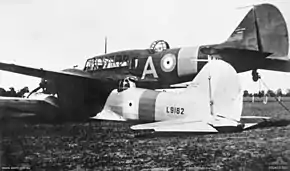Two Avro Ansons (L9162 and N4876) "piggyback"