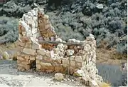 Stone house ruins