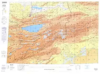 Map including Kalpin (DMA, 1981)