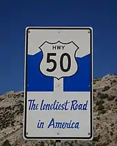 Image 13U.S. Route 50, also known as "The Loneliest Road in America" (from Nevada)